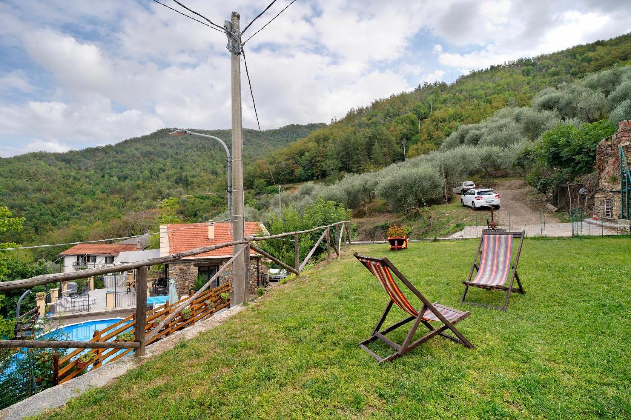 Ca De Baci Apartment Vessalico ภายนอก รูปภาพ